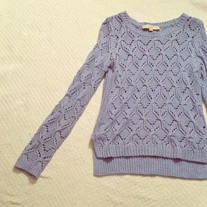 Powder Blue Knit Sweater
